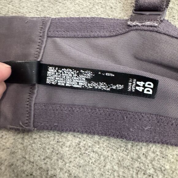 Torrid Bra Purple Lace Lined Underwire Convertible Romantic Lingerie 44DD - Picture 6 of 9